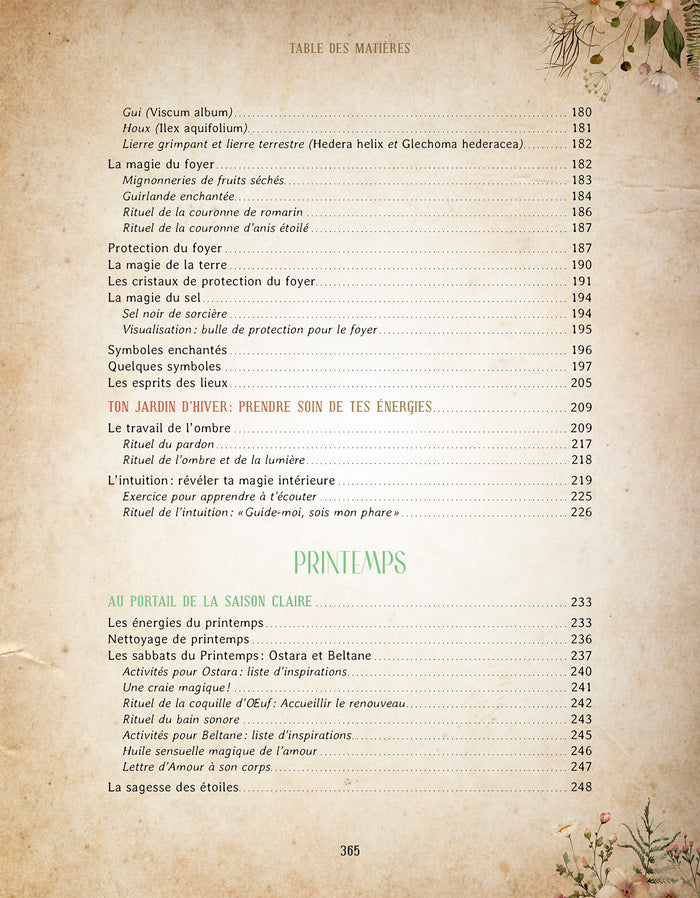 Mon grimoire de rituels & astuces de sorcière