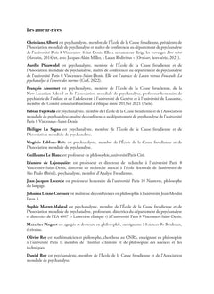 Psychanalyse et subversion des normes