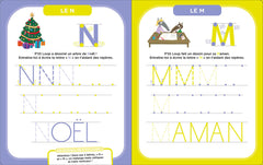 Mes activites effacables P'tit Loup - Lettres batons