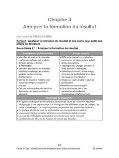 Contrôle de gestion - DCG - Épreuve 11 - Corrigés applications