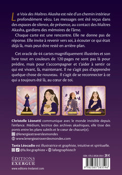 La Voix des maîtres Akasha - Cartes oracle