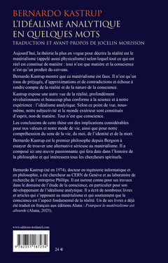 L'idéalisme analytique en quelques mots - Un résumé simple et direct de la seule métaphysique possible du XXIe siècle
