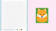 Mes adorables coloriages pixels - Kawaï