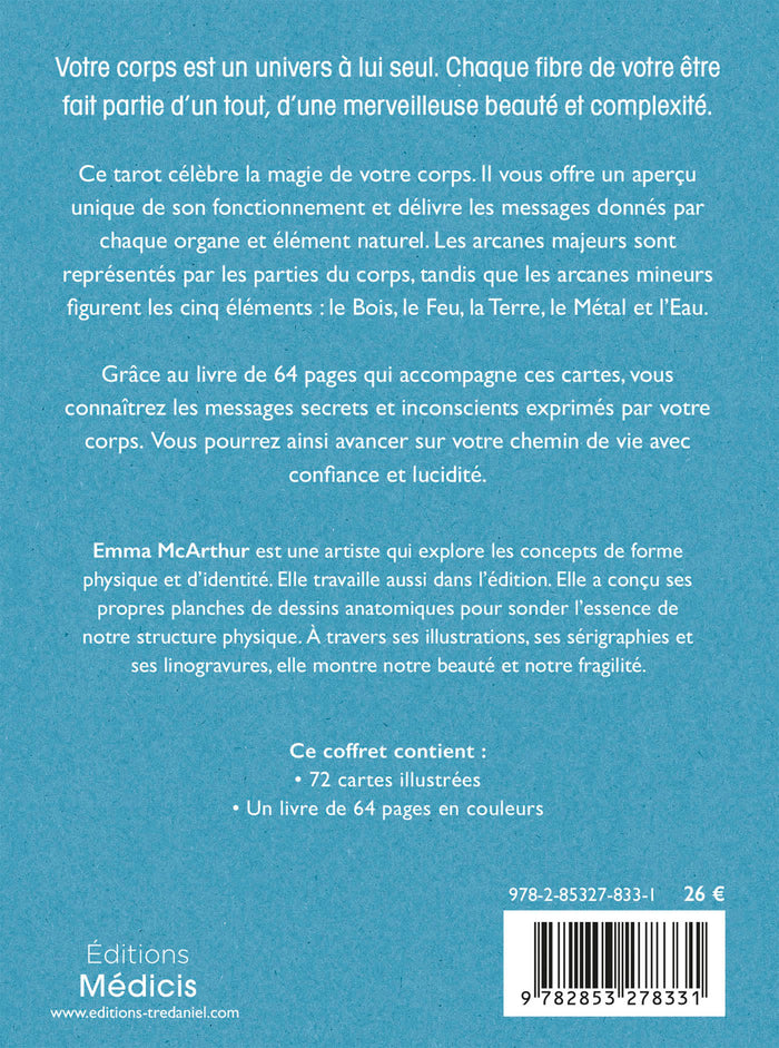 Tarot du corps - Explorez vos désirs à travers les messages de votre corps