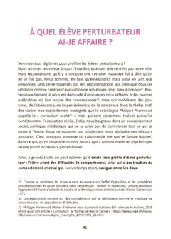 Gérer une classe difficile cycles 2 et 3