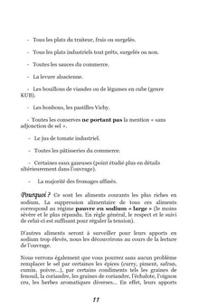 Recettes et menus pour l'hypertension.