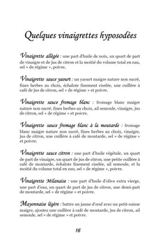 Recettes et menus pour l'hypertension.