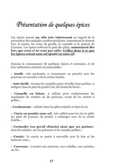 Recettes et menus pour l'hypertension.