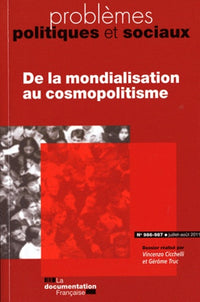 De la mondialisation au cosmopolitisme