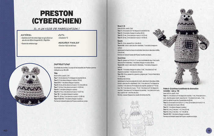 Wallace & Gromit - Amigurumis au crochet