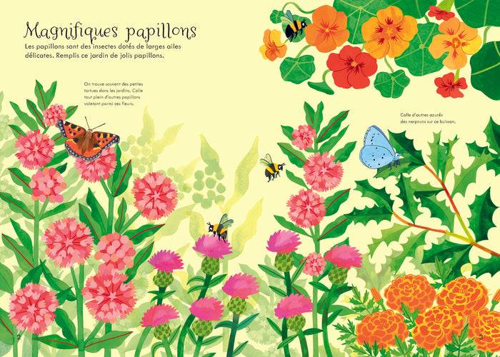 Les papillons - Mes petits autocollants