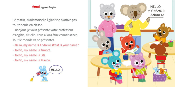 Timoté apprend l'anglais