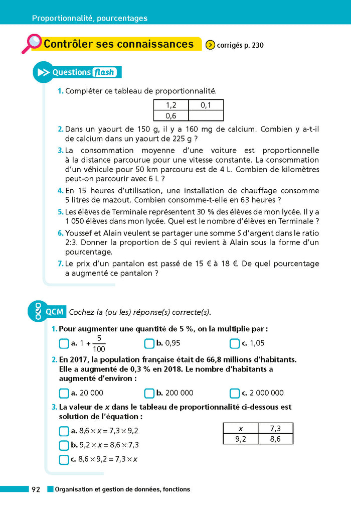 Annales Brevet 2026 Maths - Corrigé