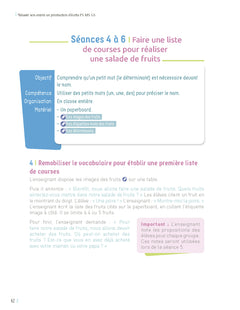 Réussir son entrée en production d'écrits PS MS GS