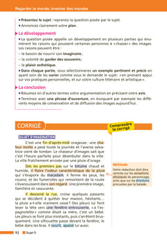 Annales Brevet Français 2027 - Corrigé