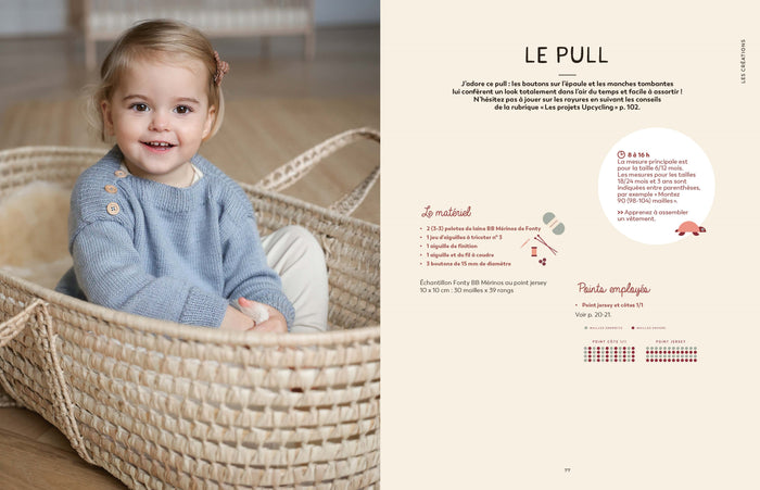 Créations au tricot pour les tout-petits
