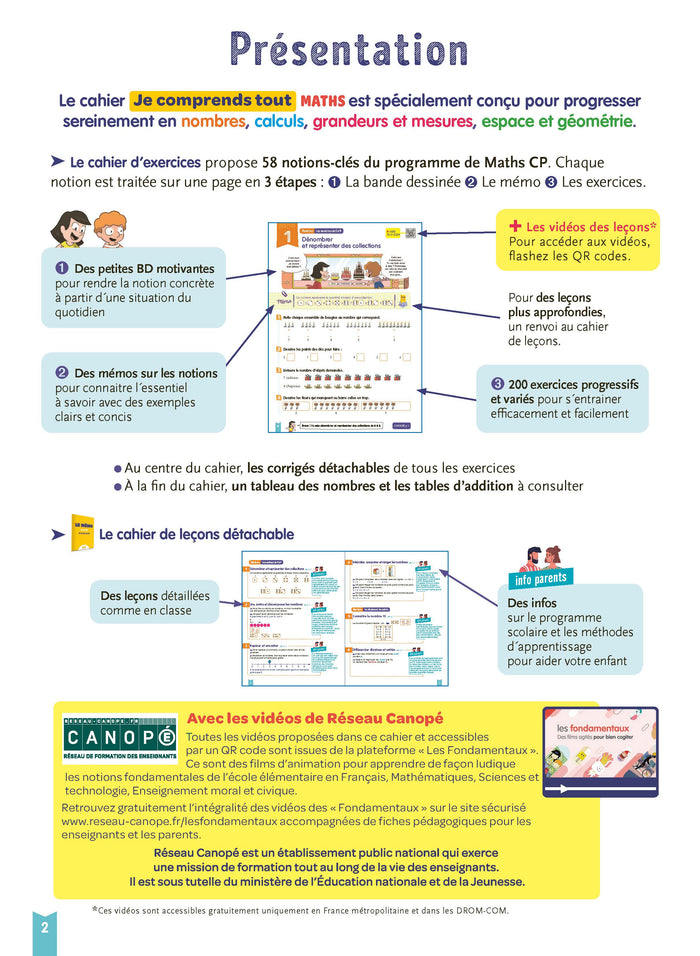 Je comprends tout - Maths CP