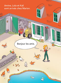 Kali à la ferme