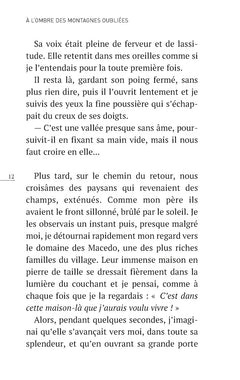 A l'ombre des montagnes oubliées