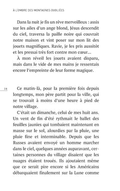 A l'ombre des montagnes oubliées