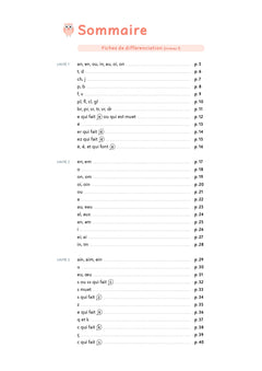 Calimots CE1 - Fichier de différenciation de code