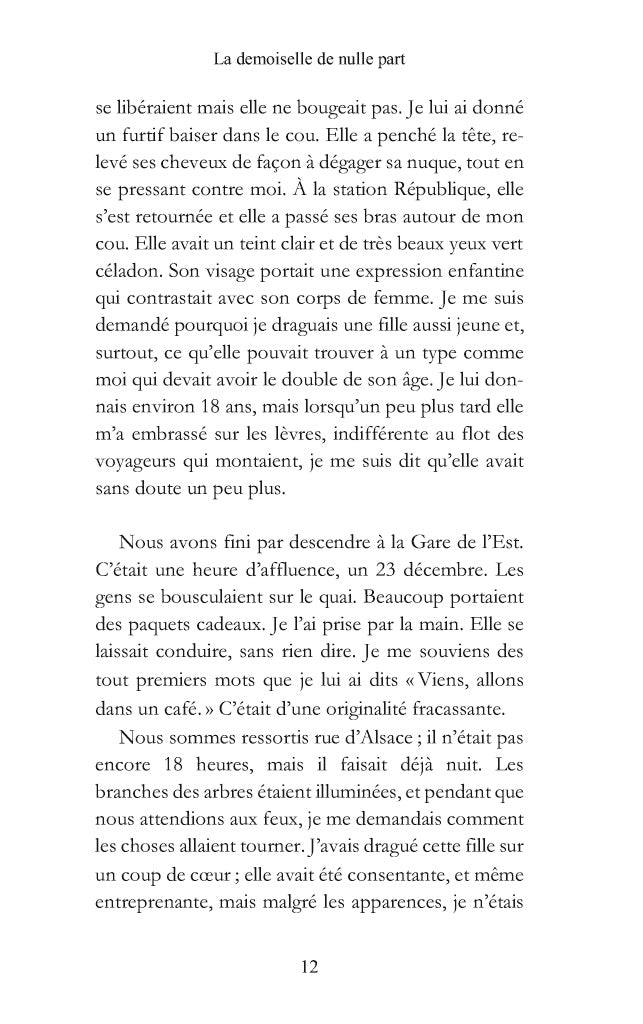 La demoiselle de nulle part