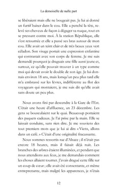 La demoiselle de nulle part