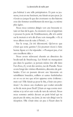 La demoiselle de nulle part