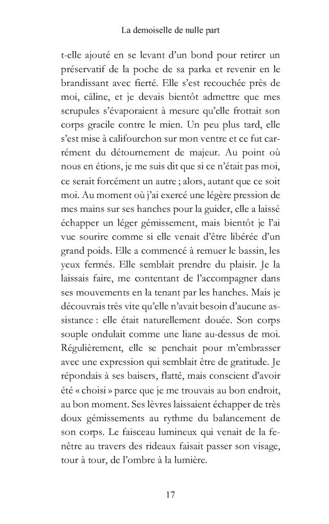 La demoiselle de nulle part