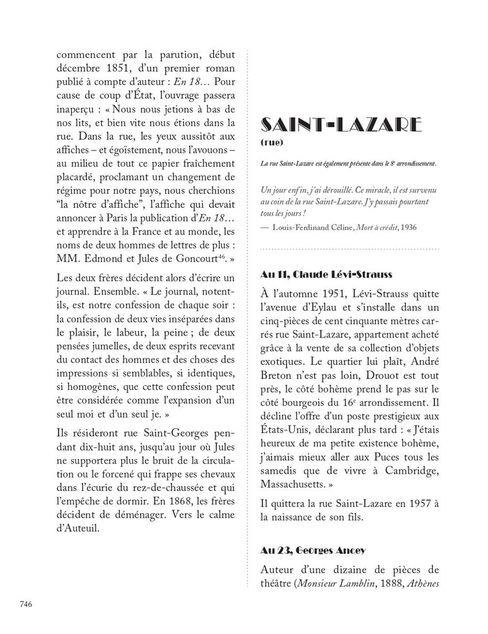 Le grand carnet d'adresses de la littérature à Paris