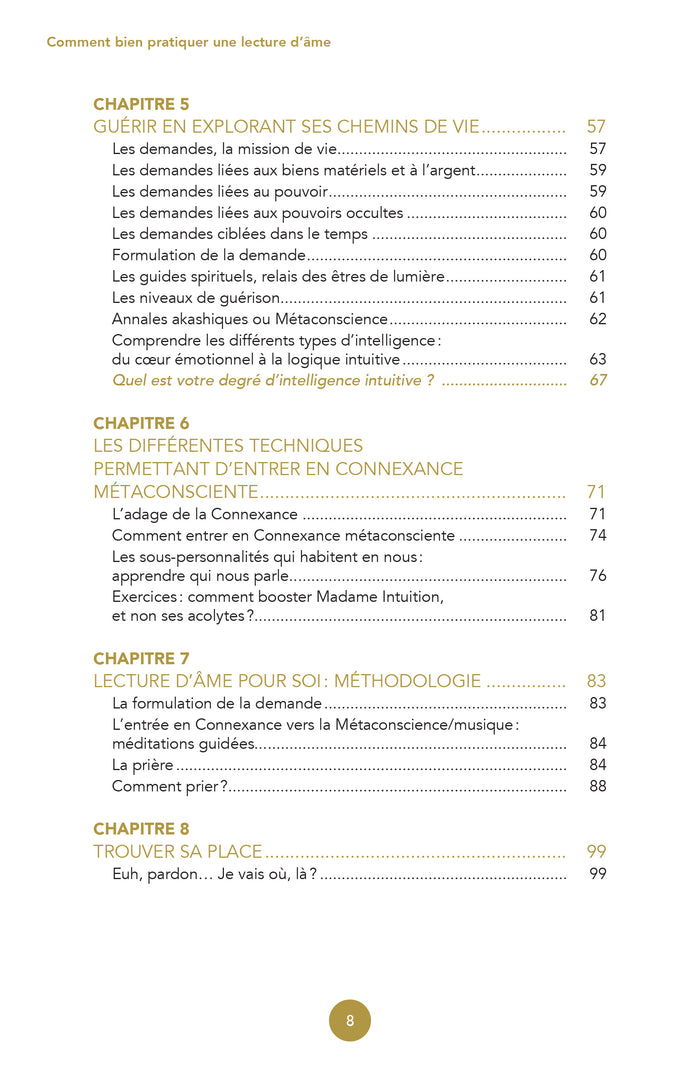 Comment bien pratiquer une lecture d'âme - Manuel pratique pour développer votre intelligence intuit