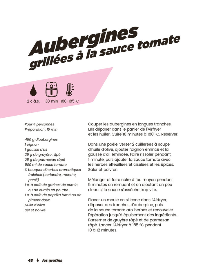 Les bons petits plats réconfort à l'Airfryer