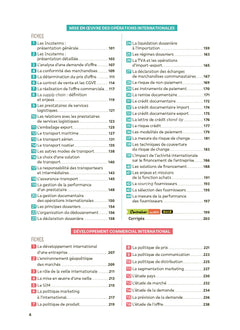 Toutes les matières BTS Commerce International - Réflexe N° 15