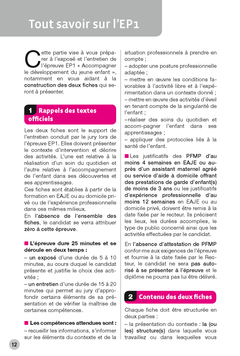 110 entraînements - Epreuves prof. EP1 EP2 EP3 - CAP accompagnant éducatif petite enfance 2022-2023