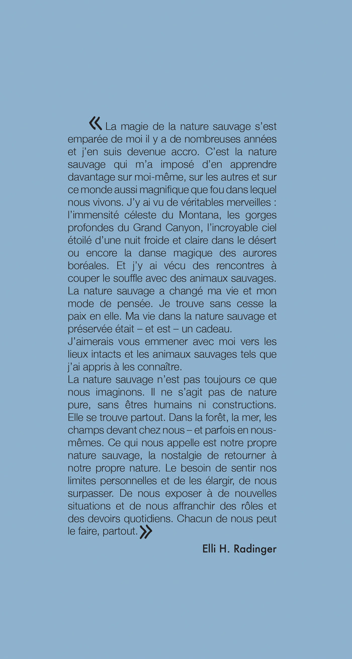 La sagesse de la nature sauvage