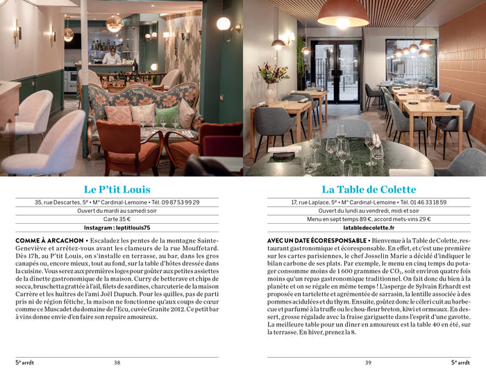 Paris une table pour deux - Les meilleurs restos pour dîner en toute intimité