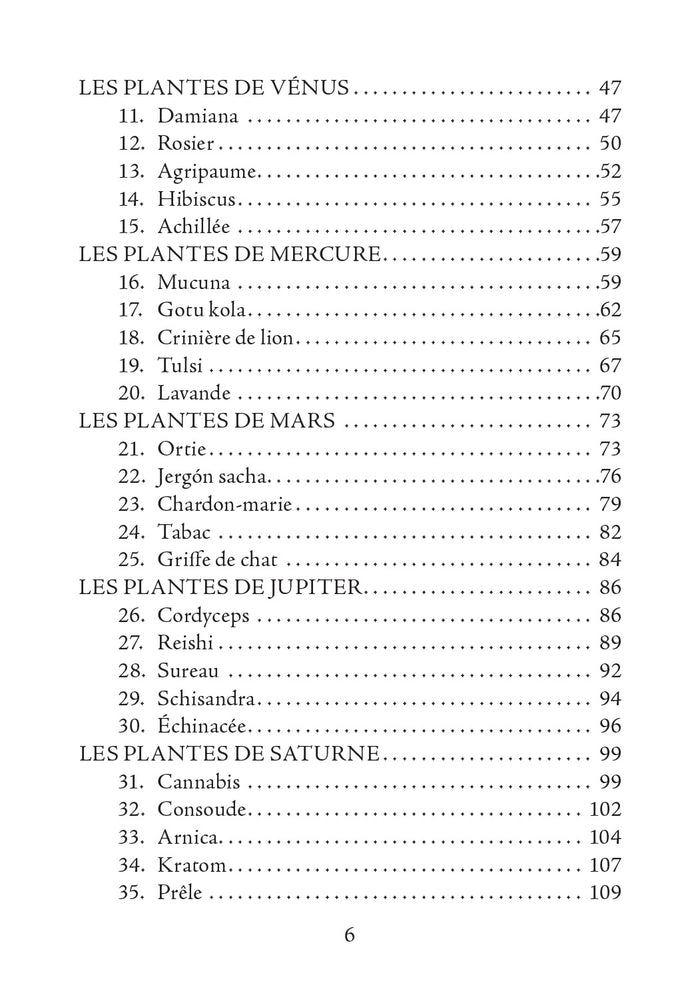 L'oracle des astres et des plantes