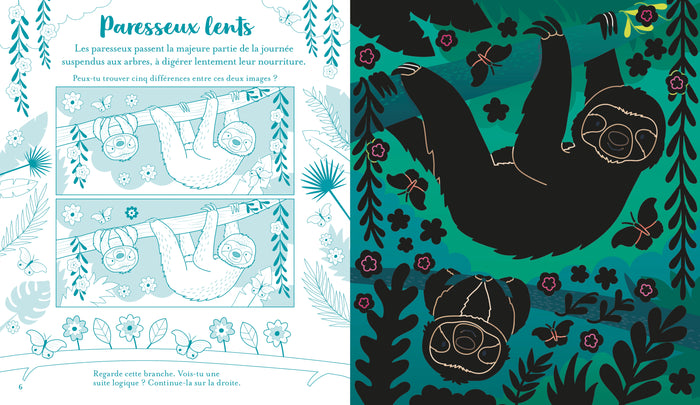 Les animaux - Mon livre à gratter - Dès 6 ans