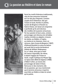 Bibliocollège - Dire l'amour de l'Antiquité à nos jours