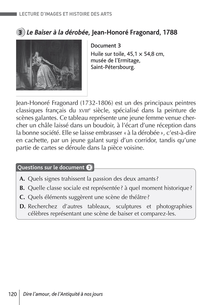 Bibliocollège - Dire l'amour