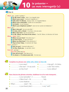 Cahier Bled - Anglais 6E