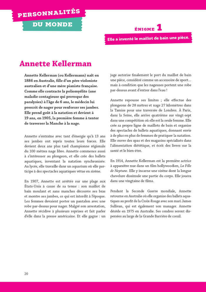 Une énigme par jour cycle 2