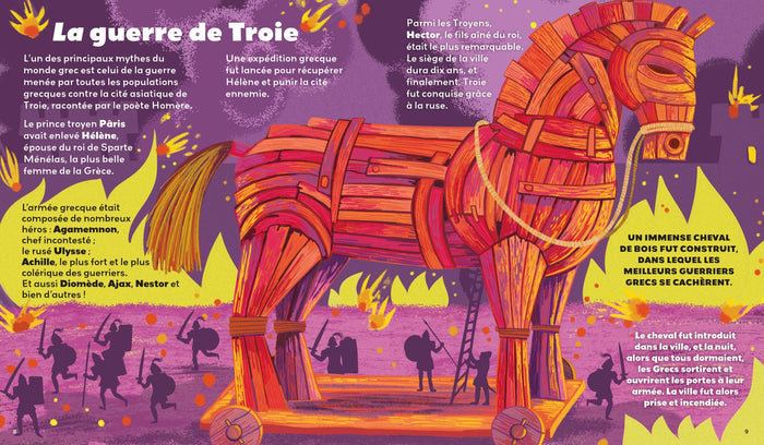 La Grèce antique racontée aux enfants