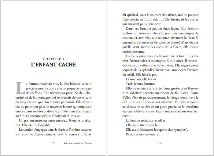 Zeus à la conquête de l'Olympe