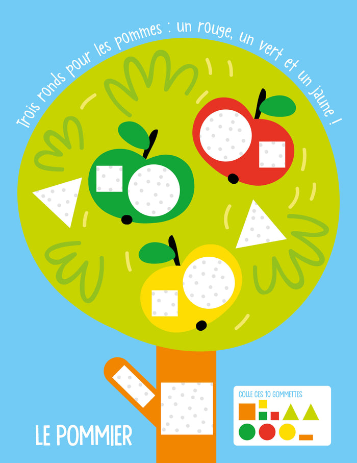 Mon cahier de gommettes - Les 12 mois de l'année