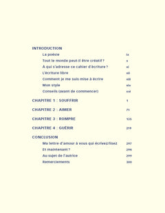 Écrire pour guérir - Cahier d'exercices poétiques