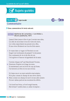 Annales Bac Français 2026