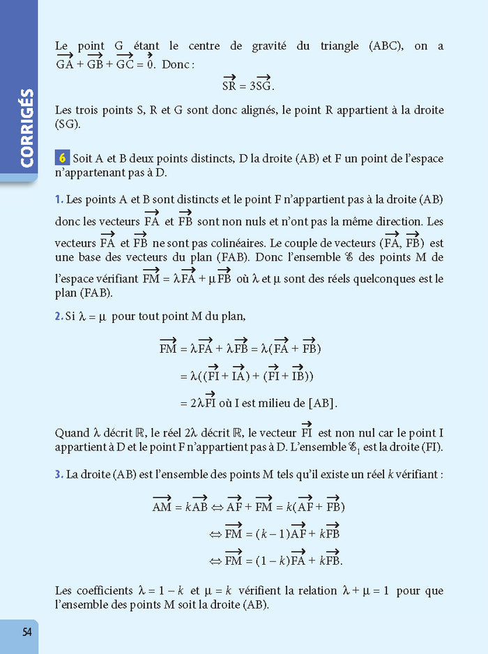 ABC BAC Excellence - Maths prépa scientifique Term