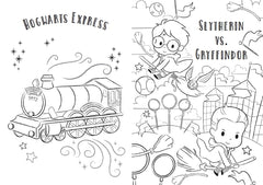 Harry Potter - Livre de coloriages - Aventures au château