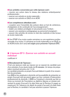 110 entraînements - CAP Accompagnant éducatif petite enfance